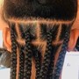 Medium knotless boho Senegalese Twist