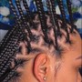 Small Knotless Braids (Hair Included)