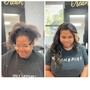 Closure wig install