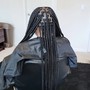 Boho knotless braids (medium)