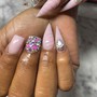 Full Rhinestone Nail Art