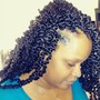 Men's Natural (2strand) Twists 1/2 head