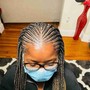 Jumbo knotless Braids