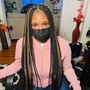 Jumbo knotless Braids