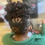 Kid's Simple Loc Style