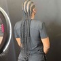 Small knotless braids