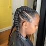 Freestyle Feedin Braids (We Choose a Style)