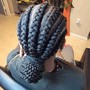 Kid's small lemonade Braids