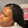 Wash, Detangled, and blow out (Natural Hair)