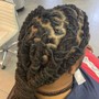 Large Locs Retwist $70+