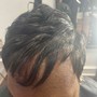 Relaxer touch up