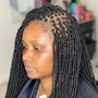 French braids ( medium shoulder to bra length)