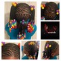 Box braid bob