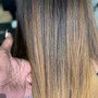 Full Balayage, Blow-dry & Style