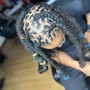 Loc Re-twist on shoulder length &amp; longer