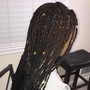 (2) Stitch Braids, Natural Hair