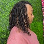 Large Straight Back Braids Feed In