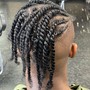 Kids individual braids