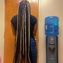 Large Feedin Ponytail Braids