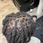 2 strand  twist w/ retwist