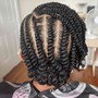 Cornrows On Natural Hair