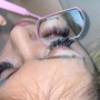 Hybrid eyelash extension