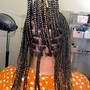 Senegalese Twist with added on hair