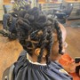 Loc Updo