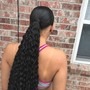 Two Braided Ponytails