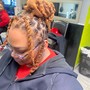 2 strand  twist w/ retwist