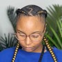 Stitch ponytail with minis