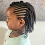 Kids natural kinky single twist