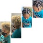 Kid Braids with Natural Hair