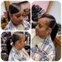 Ponytail/ Buns(natural & relaxed hair)