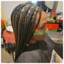 Box Braids ( Medium mid back) HAIR INCLUDED