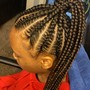 Ghana Braid Ponytail