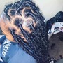 Butter fly loc ( waist length)