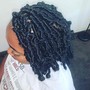 Medium Goddess invisible locs