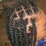 10 feed in braids