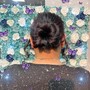 Ponytail or Pigtail with Extension Add-On