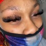 Color Extensions added to Lash Extension sets/Decals,Diamonds,etc..