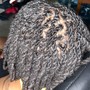 Medium Knotless Braids