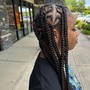 Braids / Cornrows w/ design