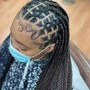 Medium Box Braids