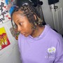 Short Bohemian KnotlessBraids