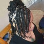 Micro Locs ( Hair Extensions not included)