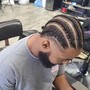 Cornrows/Wig braid down