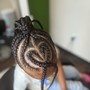 Kid's Braids Hair Added