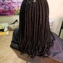 Medium Size Senegalese Twist/Midback