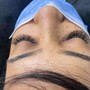 Eyelash lift w/ tint